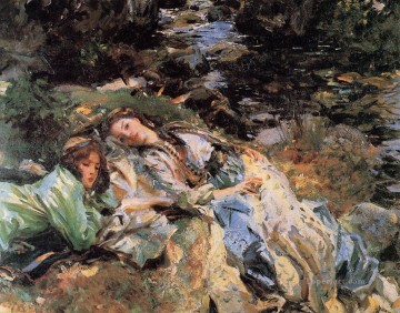  singer pintura - El arroyo John Singer Sargent